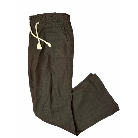 ROXY Oceanside Flared Beach Pants, Size Small - Picture 2 of 5